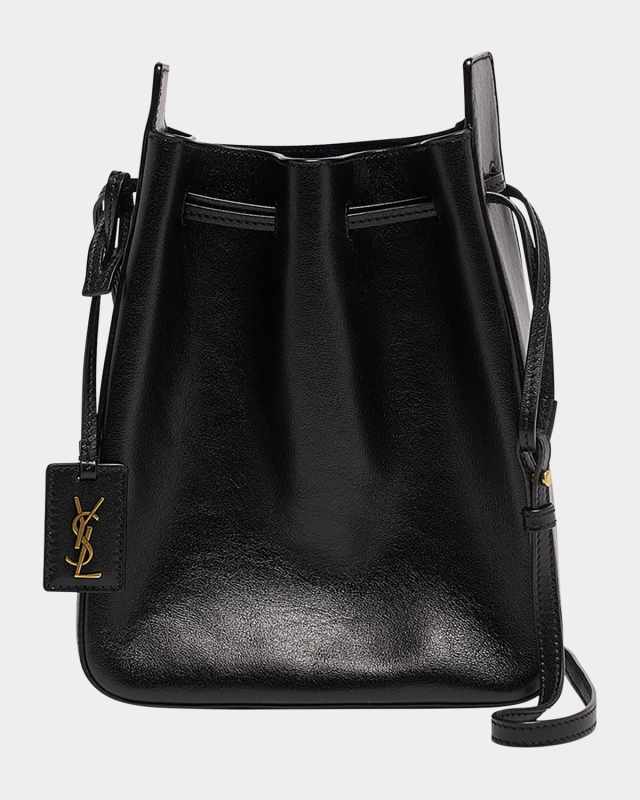 Small YSL Bucket Bag in Calfskin